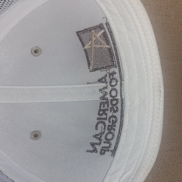 American Foods Group Embroidered Trucker Mesh Snapback Hat Cap - Picture 8 of 9